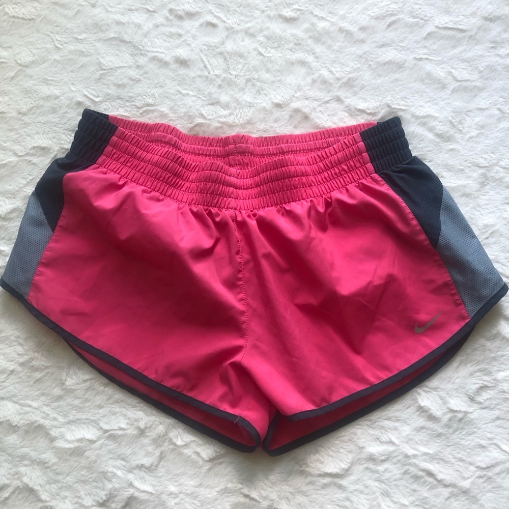 Pink & Grey NIKE Dri- Fit Shorts